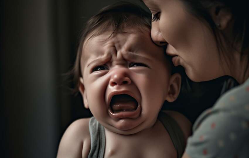 Stop baby from crying